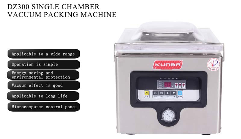 Камерная вакуумная упаковочная машина DZ-300 Chamber Vacuum Packaging Machine DZ-300