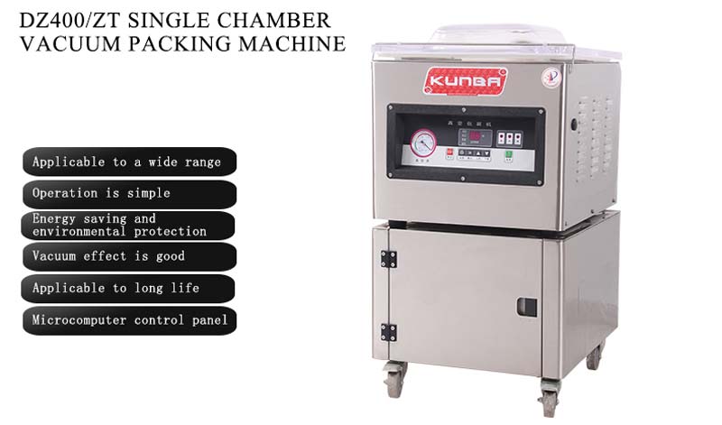 Автоматическая вакуумная упаковочная машина DZ-400/ZT Automatic vacuum packaging machine